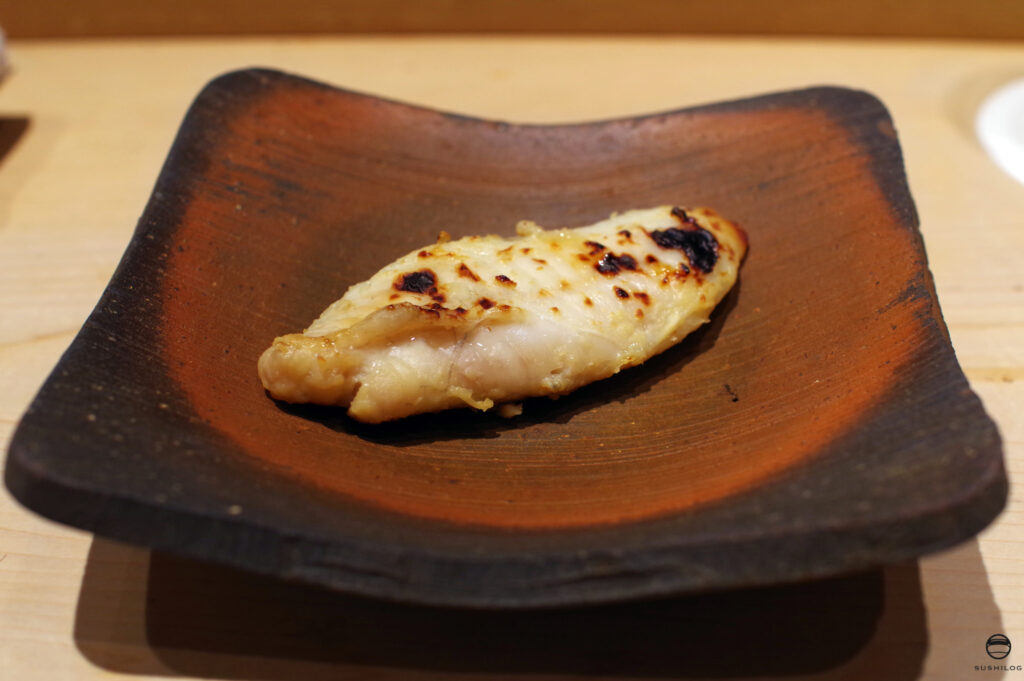 ショウサイフグの西京焼き