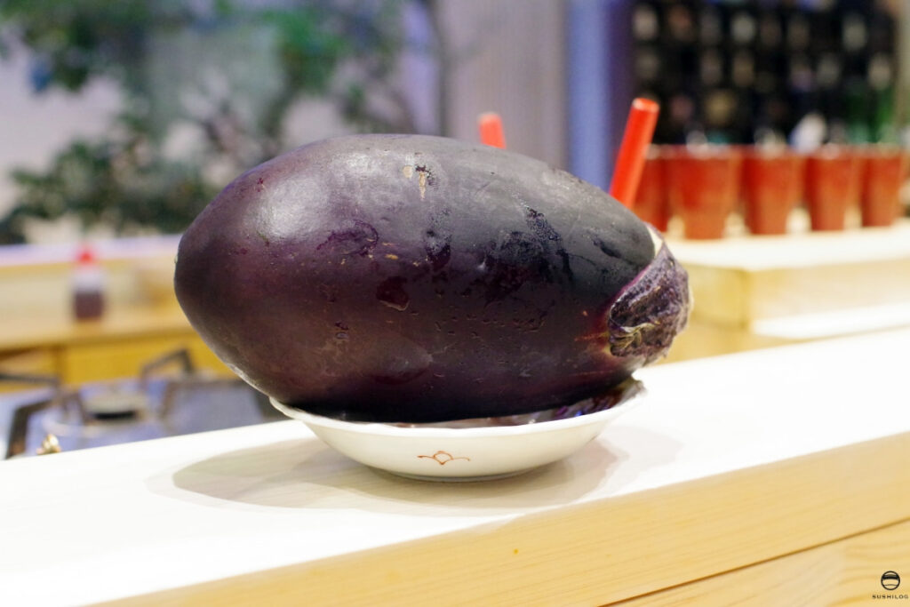 西条産絹皮茄子