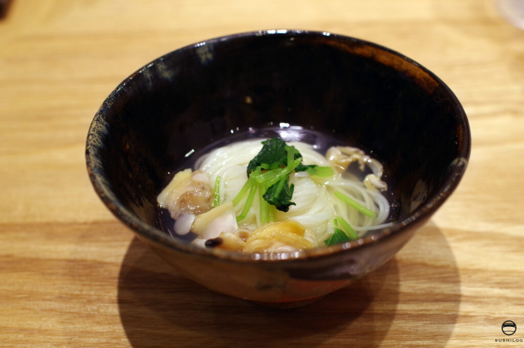 魚介出汁の素麺