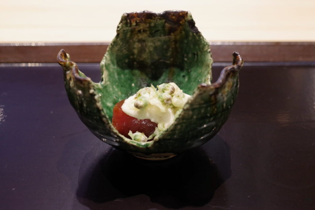 メジマグロ、自然薯、蕗の薹