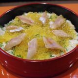 活の岩魚のちらし寿司02