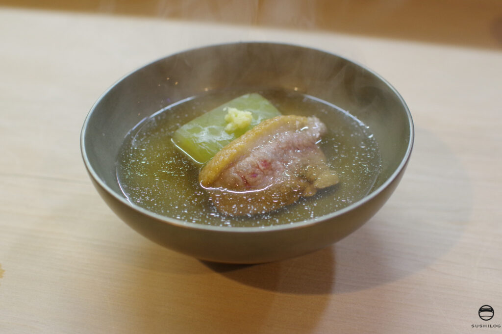 椀:合鴨と冬瓜