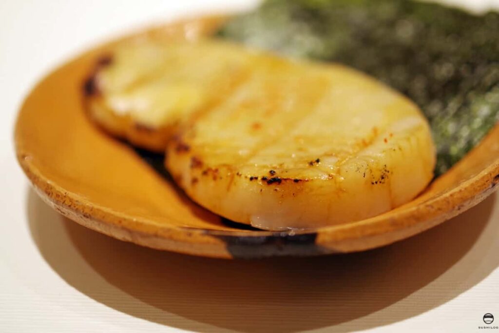 タイラギの磯辺焼き02