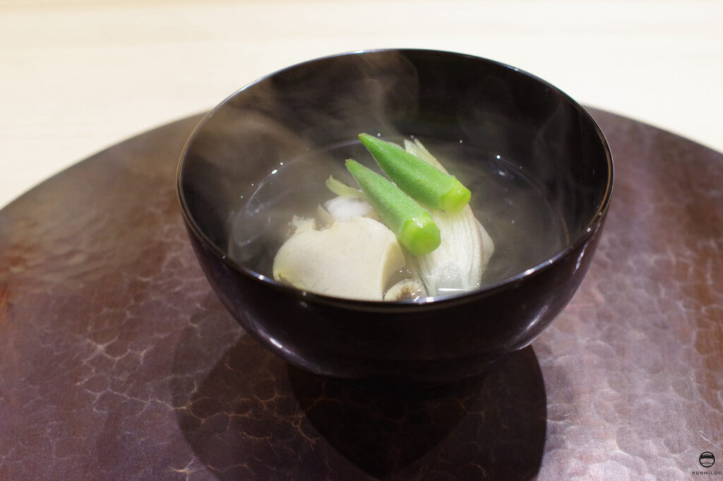 椀：鮑と鮑真薯