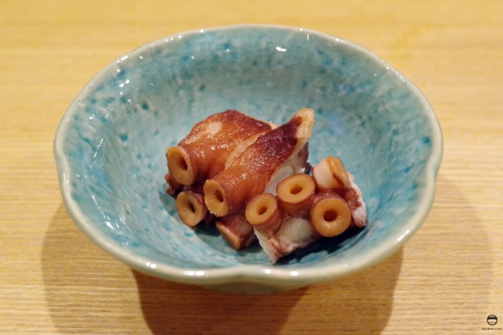 蛸の桜煮風ナンプラーとカルダモン煮