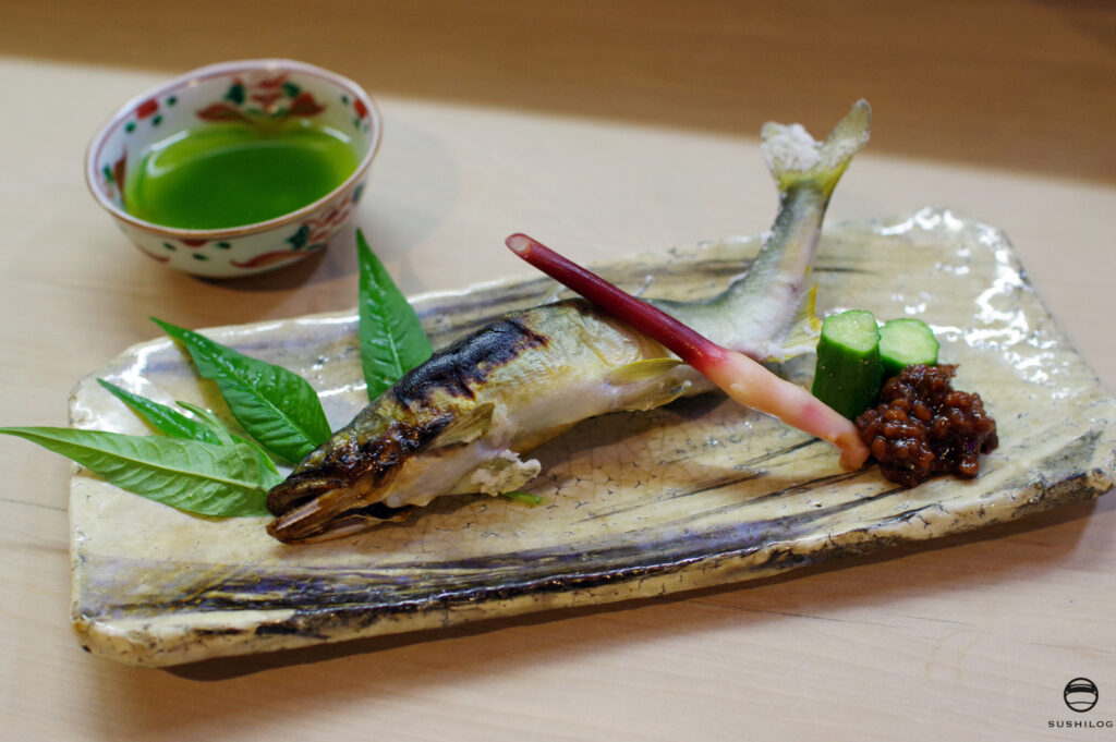 鮎の塩焼き