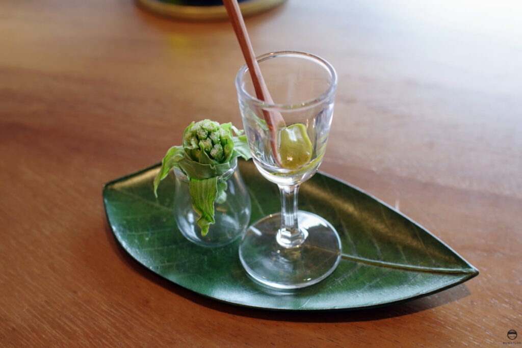フキノトウと発酵しらすのピュレ