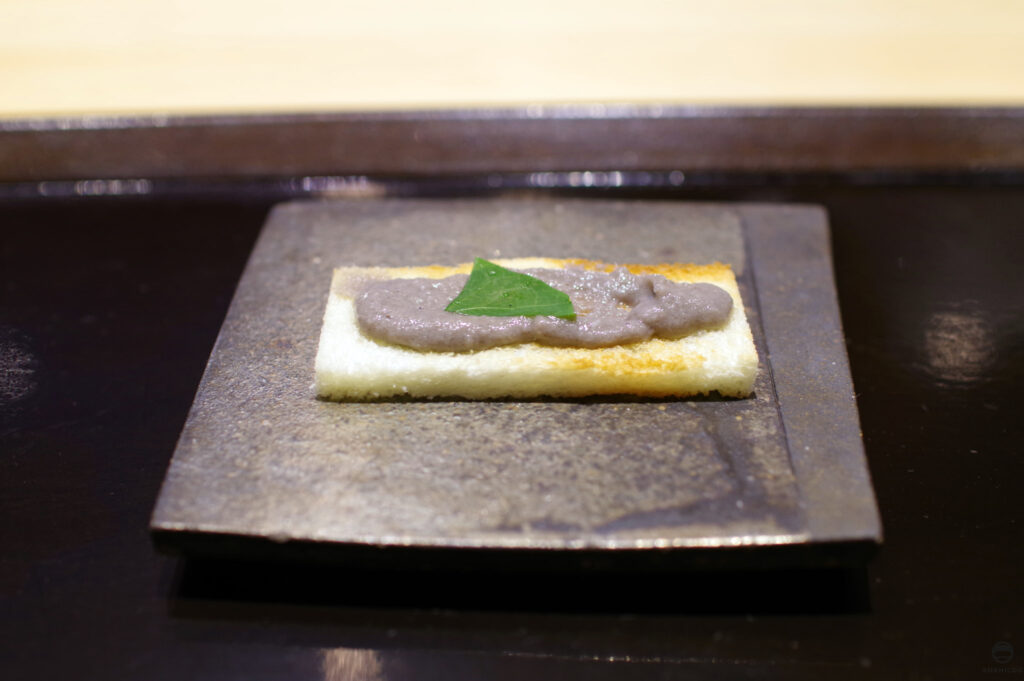 メヒカリパテ、バゲット