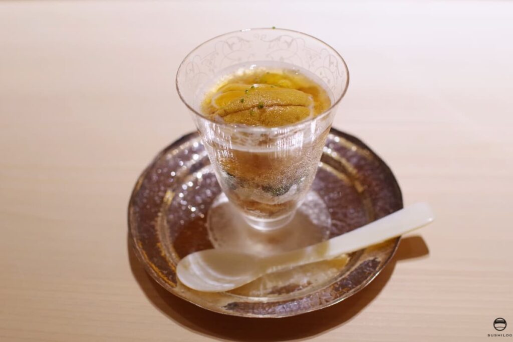 海胆と鮑