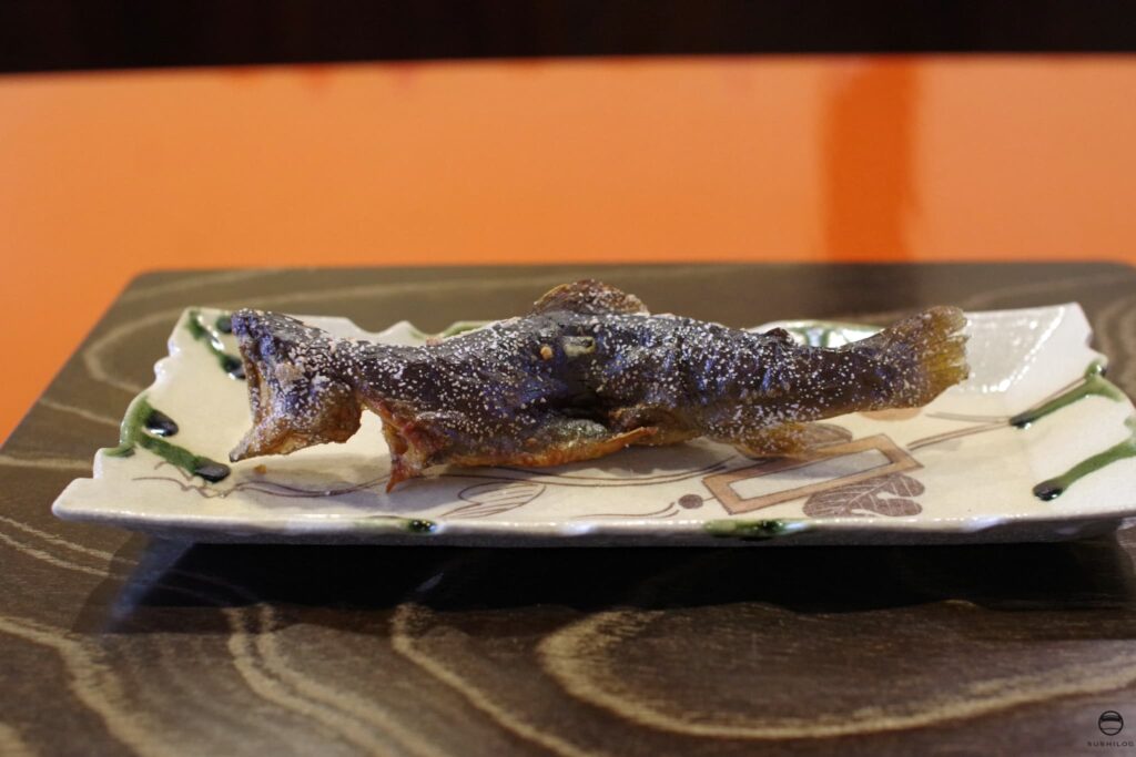 岩魚の塩焼き01
