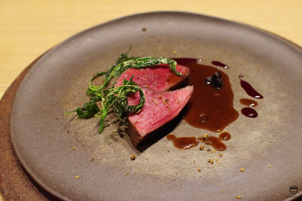 鹿 / ブルーベリー