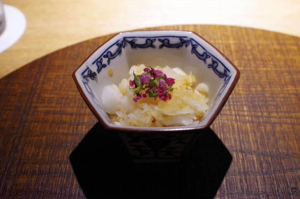大根の鬼おろし