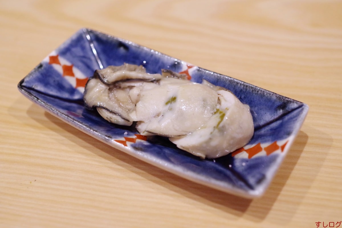 寿司こじ牡蠣のオイル漬け