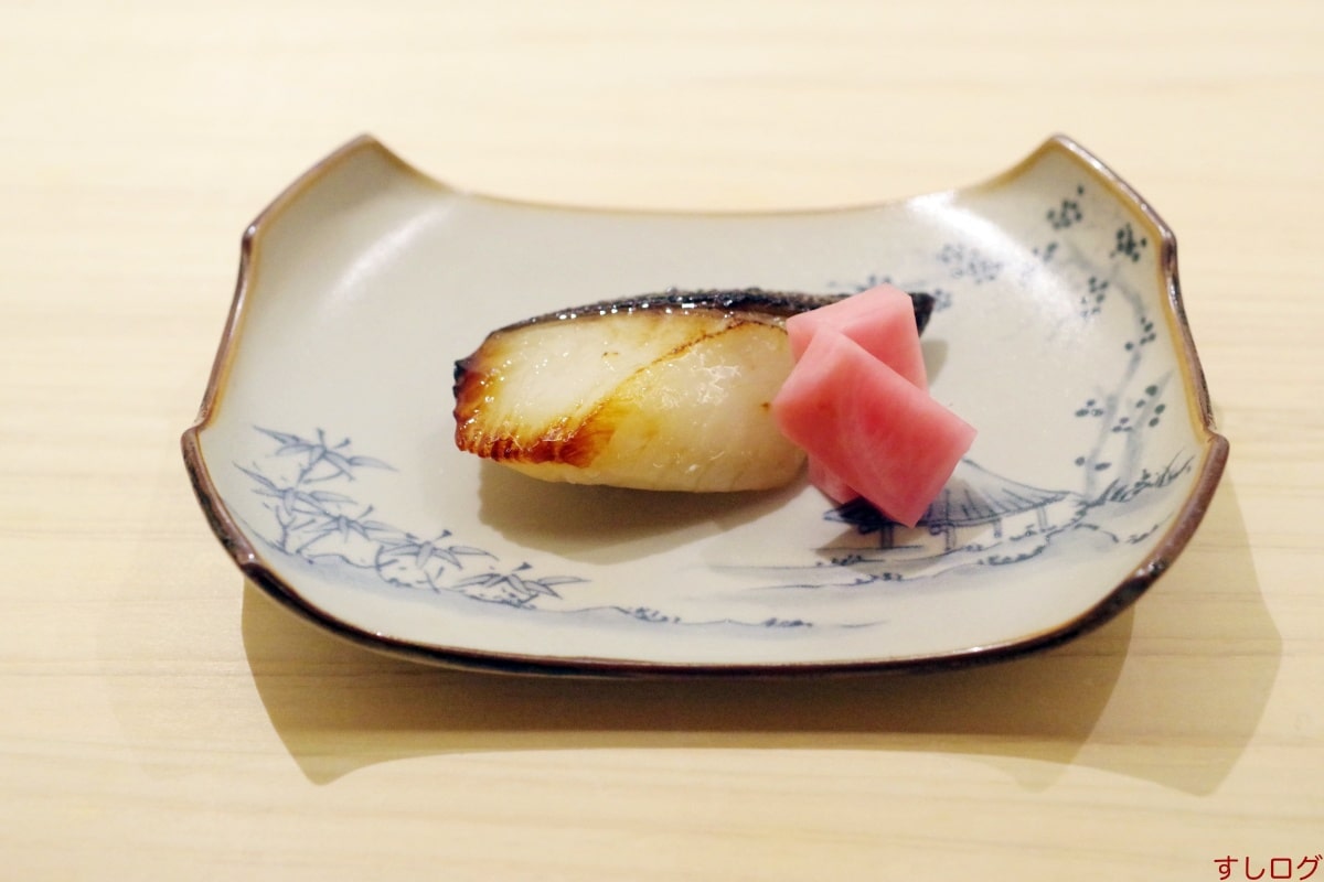 鮨神楽銀鱈の西京焼き