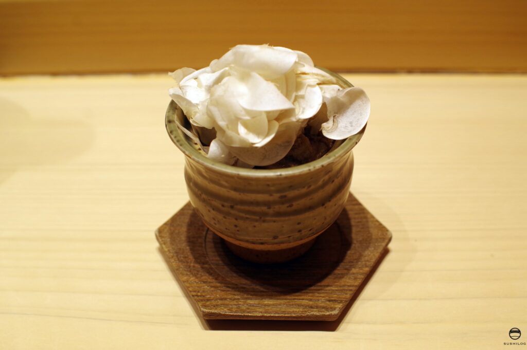 マッシュルームの茶碗蒸し