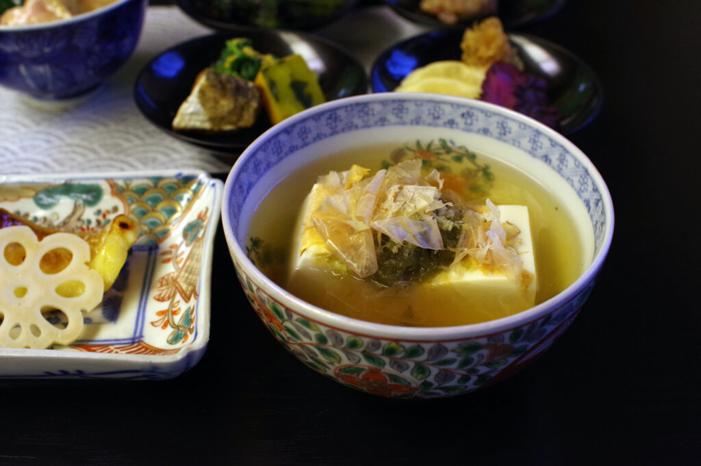 金沢式の湯豆腐