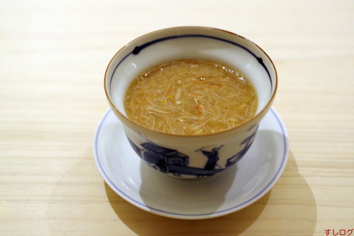 鮨神楽毛蟹の茶碗蒸し