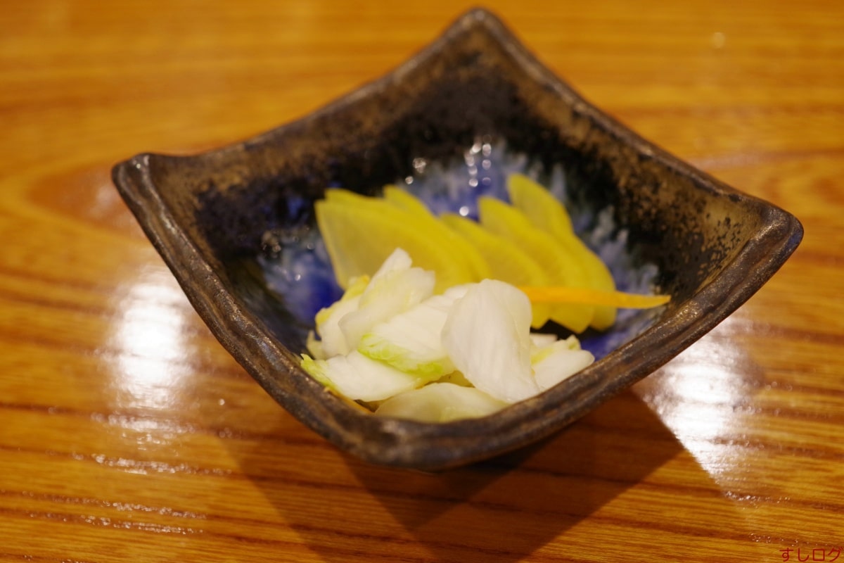 菊寿司香の物