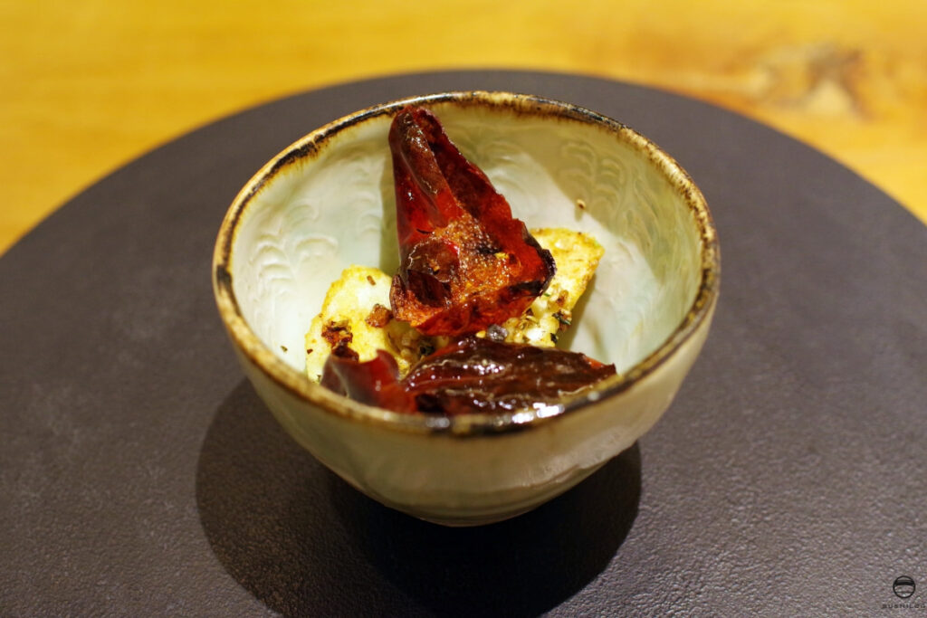 茄子のスパイス炒め