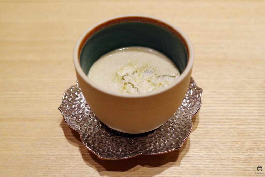 グリーンカレー茶碗蒸し