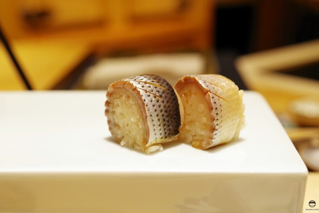 小鰭の棒寿司