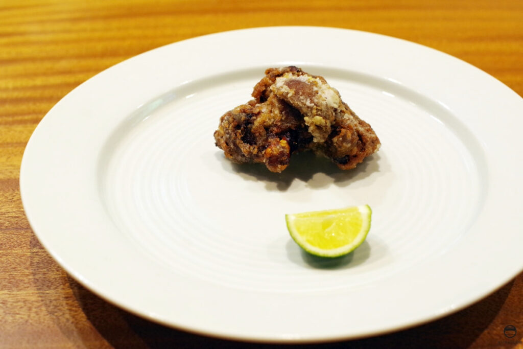 すっぽんの揚げ物