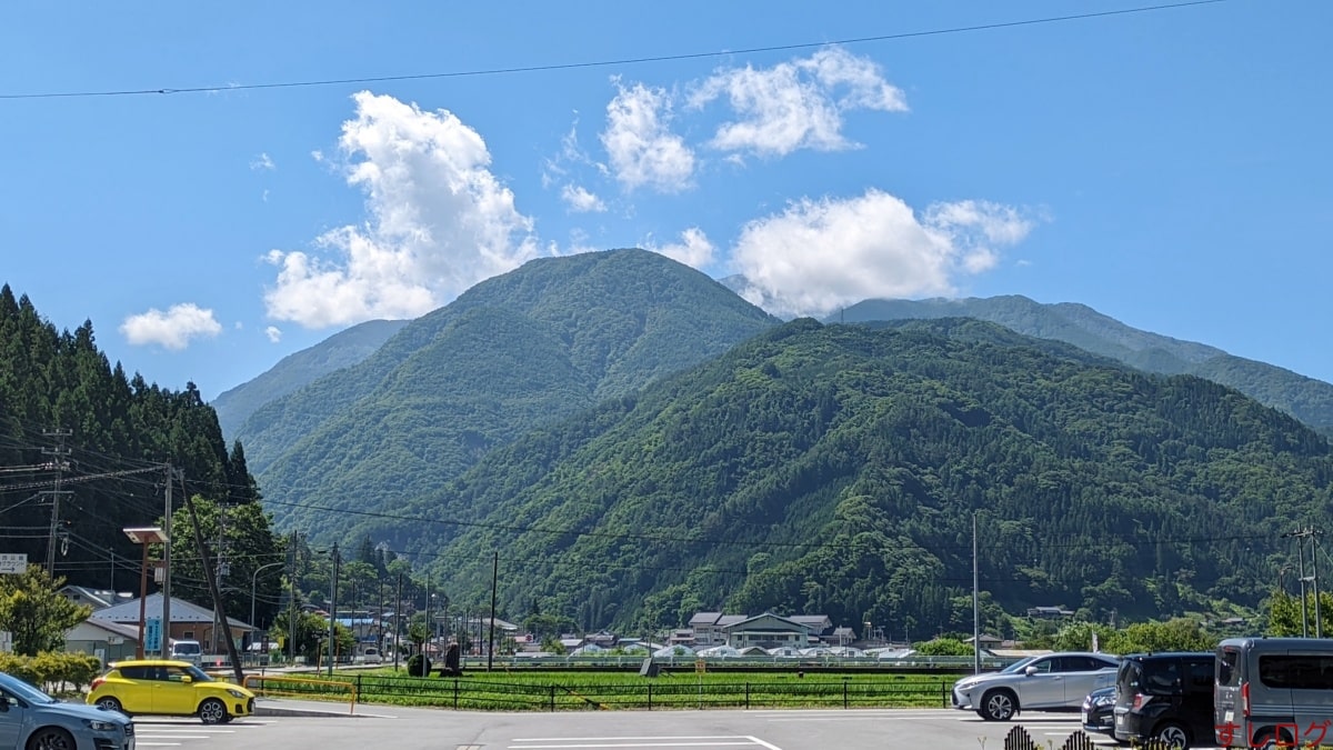 大鹿村の山