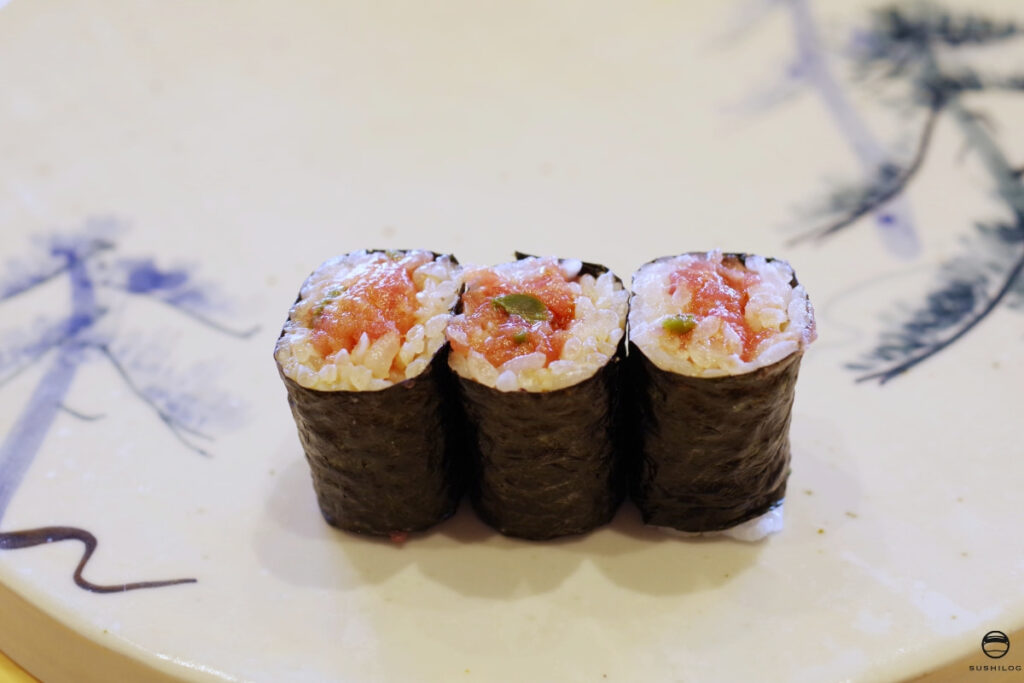 ミズの鉄火巻き