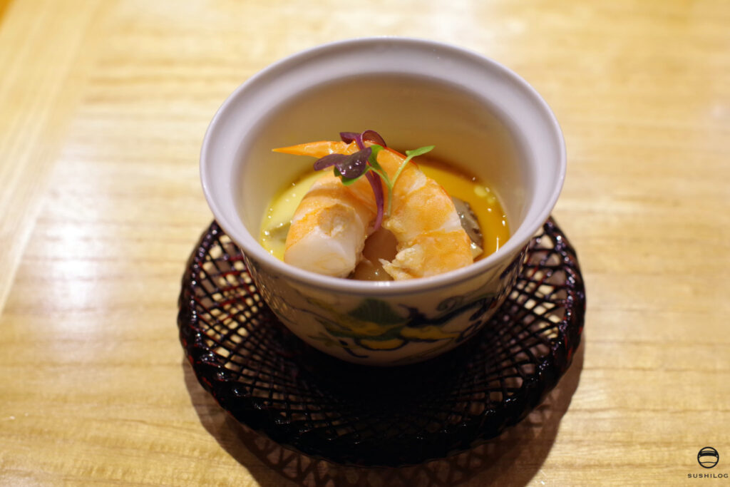 香港式の冷製茶碗蒸し