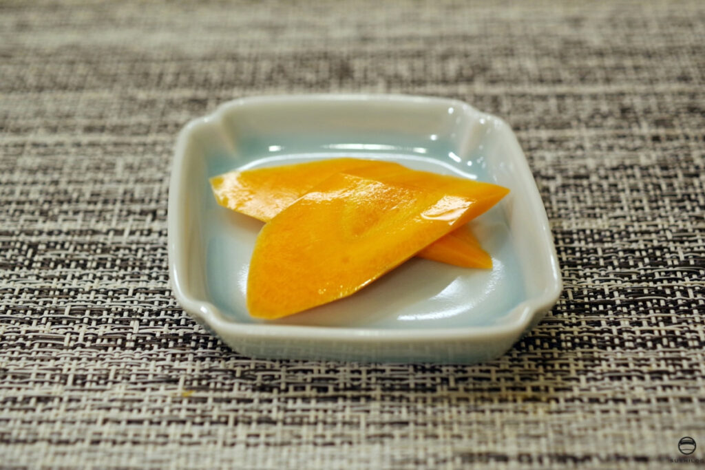 人参の糠漬け