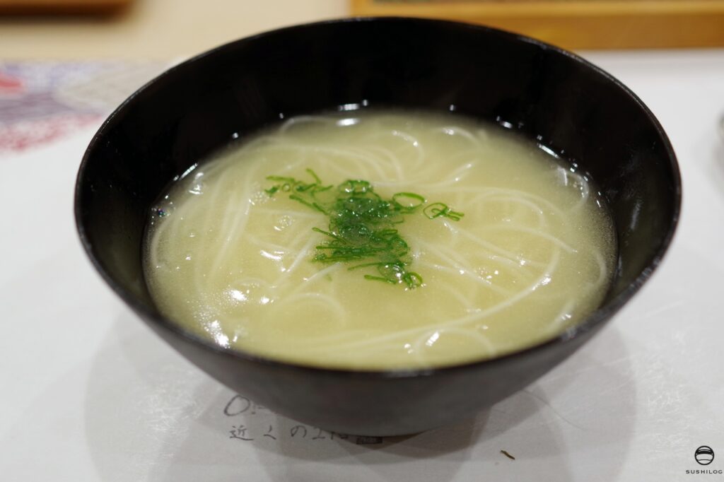 シブダイの白湯にゅうめん